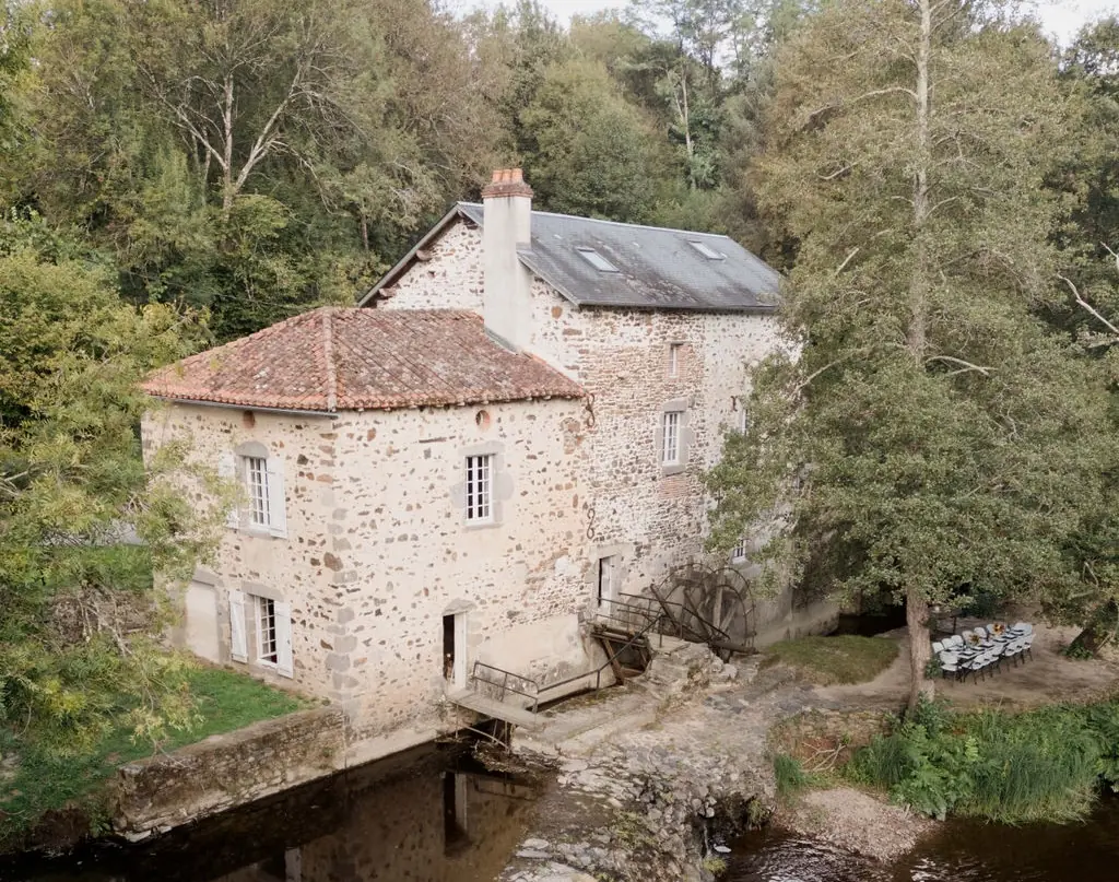 Le Moulin Berger au bord de la Gartempe